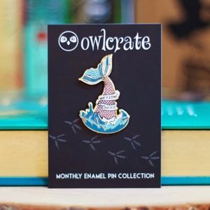OWLCRATE Beneath The Waves Mermaid Tail Enamel Pin December 2021 #82